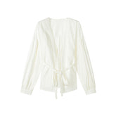 Women Simple Casual V-Neck Shirt